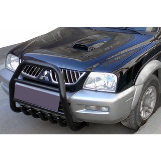 Pare-buffle QT007 Noir (Inox)