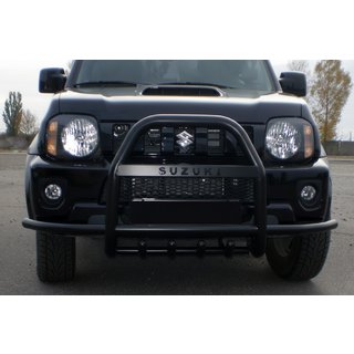 Pare-buffle QT007-Exclusive Black (avec inscription, inox) photo 2