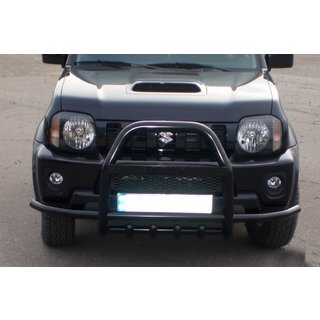 Pare-buffle QT007-Exclusive Black (avec inscription, inox) photo 3