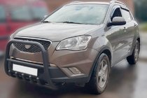SsangYong Korando 2010-2019 Pare-buffle F1-40 Noir (Inox) photo 3