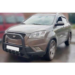 Pare-buffle F1-40 Noir (Inox) photo 3