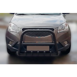 Pare-buffle F1-40 Noir (Inox) photo 2