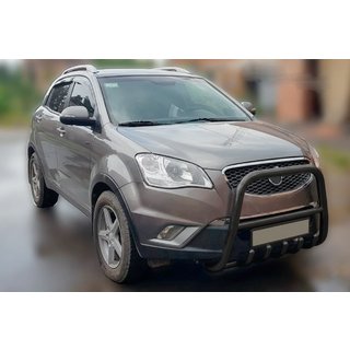 Pare-buffle F1-40 Noir (Inox) photo 1