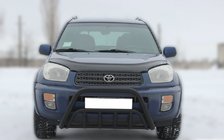 Toyota Rav 4 2001-2005 Barre Avant WT002 Noire (Inox) photo 1
