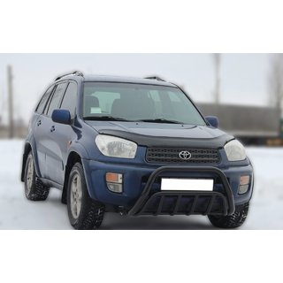 Barre Avant WT002 Noire (Inox) Toyota Rav 4 2001-2005 photo 3