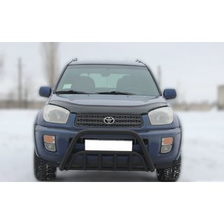 Barre Avant WT002 Noire (Inox) Toyota Rav 4 2001-2005 photo 1
