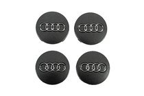 Audi Caches moyeux 60/58mm graphite ad5957g (lot de 4) photo 1