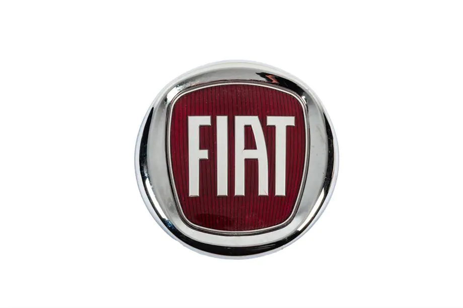 Fiat Emblème (Rouge, avec Fixation) Image