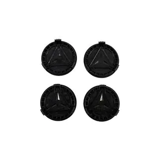 Caches-moyeux 71/75 mm sans anneau (lot de 4, noir V5) photo 3