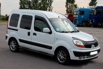 Renault Kangoo 1998-2008 Barres Latérales Black (2 pcs, Inox) photo 1