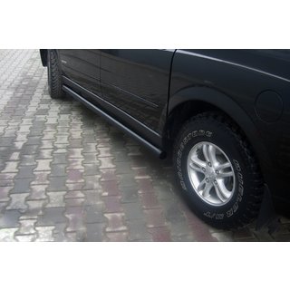 Barres Latérales Black (2 pcs, inox) SsangYong Action 2005-2018 photo 1