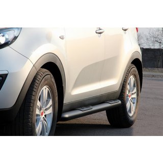 Barres Latérales Black (2 pcs, Inox) Kia Sportage 2010-2015 photo 1
