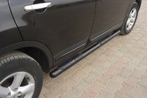 Nissan Qashqai 2007-2010 Barres Latérales Black (2 pcs, Inox) photo 5