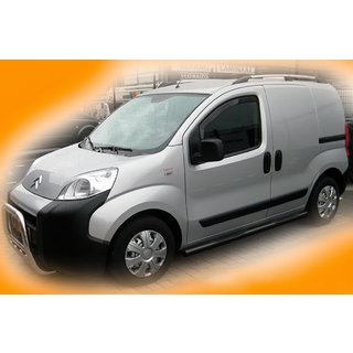 Barres Latérales Black (2 pcs, inox) Peugeot Bipper 2008-2017 photo 1