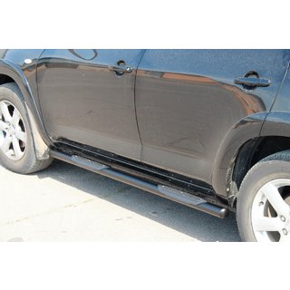Barres latérales pour base standard Noir (2 pcs, inox) Toyota Rav 4 2006-2013 photo 4