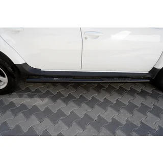 Barres latérales avec inserts Black (2 pcs, inox) photo 1