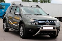 Dacia Duster 2008-2018 Barres latérales avec inserts Black (2 pcs, inox) photo 5