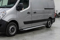 Opel Movano 2010-2021 Marchepieds latéraux Allmond (2 pcs, aluminium) photo 1
