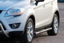 Ford Kuga 2008-2013 Barres Latérales Droites Black (2 pcs, Inox) photo 1