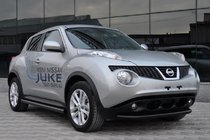 Nissan Juke 2010-2019 Barres Latérales Ø60 Noir (2 pcs, Inox) photo 1