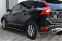 Volvo XC60 2009-2017 Barres Latérales BB004 Noir (2 pcs, Inox) photo 2