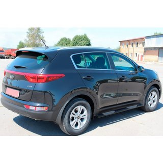 Barres Latérales BB002 Noir (2 pcs, Inox) Kia Sportage 2015-2021 photo 3
