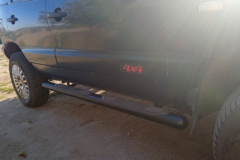 Chevrolet Niva 1998-2020 Barres Latérales Black (2 pcs, Inox) Photo 2