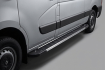 Renault Master 2011-2023 Marchepieds Latéraux RedLine V1 (2 pcs, Aluminium) photo 1