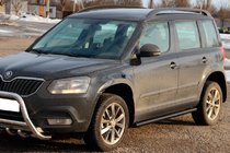 Skoda Yeti 2009-2017 Barres Latérales Black (2 pcs, inox) photo 2