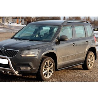Barres Latérales Black (2 pcs, inox) Skoda Yeti 2009-2017 photo 2