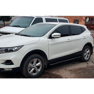 Barres Latérales Black (2017-2021, 2 pcs, inox) Nissan Qashqai 2014-2021 photo 1