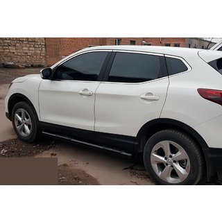 Barres Latérales Black (2017-2021, 2 pcs, inox) Nissan Qashqai 2014-2021 photo 4