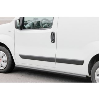 Barres Latérales Ø60 Noires (2 pcs, Inox) Fiat Fiorino/Qubo 2008-2024 photo 3