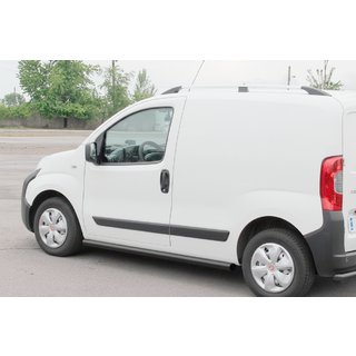 Barres Latérales Ø60 Noires (2 pcs, Inox) Peugeot Bipper 2008-2017 photo 1