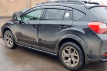 Subaru XV 2011-2017 Barres Latérales BB002 Noir (2 pcs, Inox) photo 3