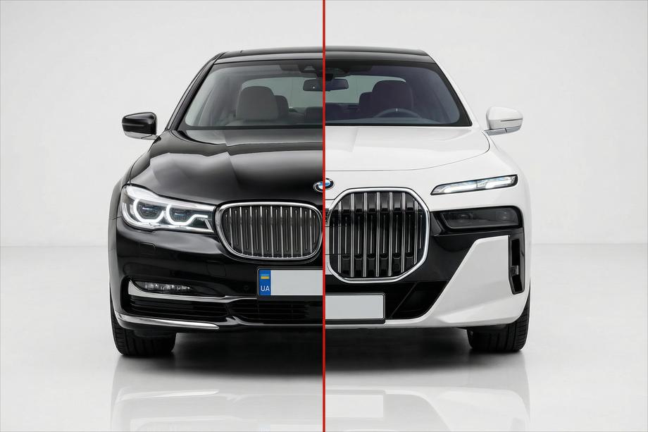 BMW 7 Series G11/G12 2015-2022 Kit de conversion facelift pour G12 vers G70 M760 2025 Photo 1