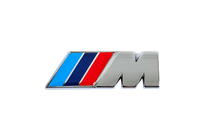 BMW Insigne M 85mm x 30mm (Acier Inoxydable) photo 1