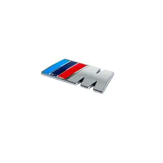 Insigne M 85mm x 30mm (Acier Inoxydable) photo 2