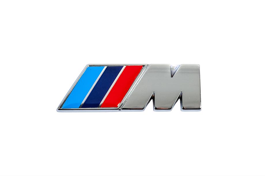 BMW Insigne M 85mm x 30mm (Acier Inoxydable) Image