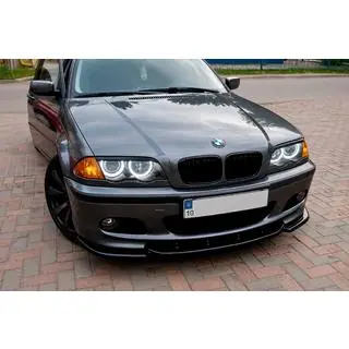 Lame avant DPT V-2 (pour M-Sport 2003-2006, noir brillant) photo 4