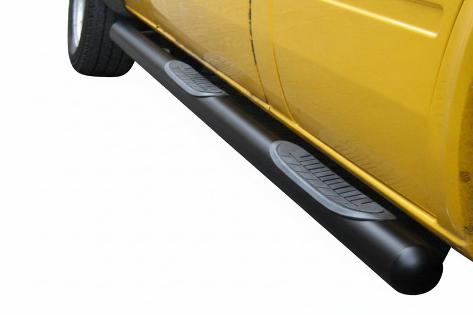 Mercedes Sprinter W901/902/903/904/905 1995–2006 Barres Latérales Black (2 pcs, Inox) Empattement moyen, Ø70 Photo 7