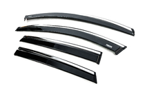 Ford Kuga/Escape 2019- Déflecteurs de vitres avec moulure chromée (4 pcs, Niken) photo 2