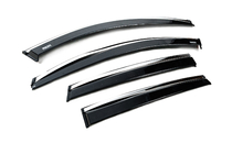 Ford Kuga/Escape 2019- Déflecteurs de vitres avec moulure chromée (4 pcs, Niken) photo 3
