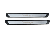 Citroen Berlingo 1996-2008 Seuils de porte Carmos V4 (2 pcs, inox) photo 1