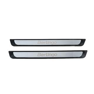 Seuils de porte Carmos V4 (2 pcs, inox) Citroen Berlingo 1996-2008 photo 1