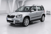 Skoda Yeti 2009-2017 Marchepieds Latéraux RedLine V1 (2 pcs, Aluminium) photo 1