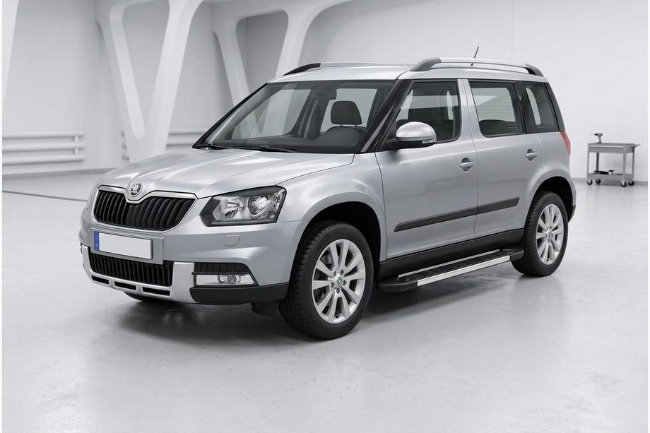 Skoda Yeti 2009-2017 Marchepieds Latéraux RedLine V1 (2 pcs, Aluminium) Image