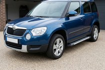 Skoda Yeti 2009-2017 Marchepieds Latéraux Line (2 pcs, Aluminium) photo 1