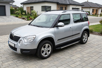 Skoda Yeti 2009-2017 Marchepieds Latéraux Duru (2 pcs, Aluminium) photo 1