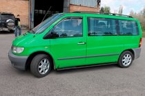 Mercedes Vito W638 1996-2003 Barres Latérales Black (2 pcs, Inox) photo 2